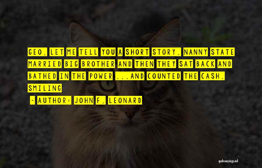 John F. Leonard Quotes 2000354