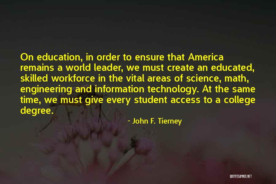 John F. Tierney Quotes 441602 John F. Tierney Quotes 441602