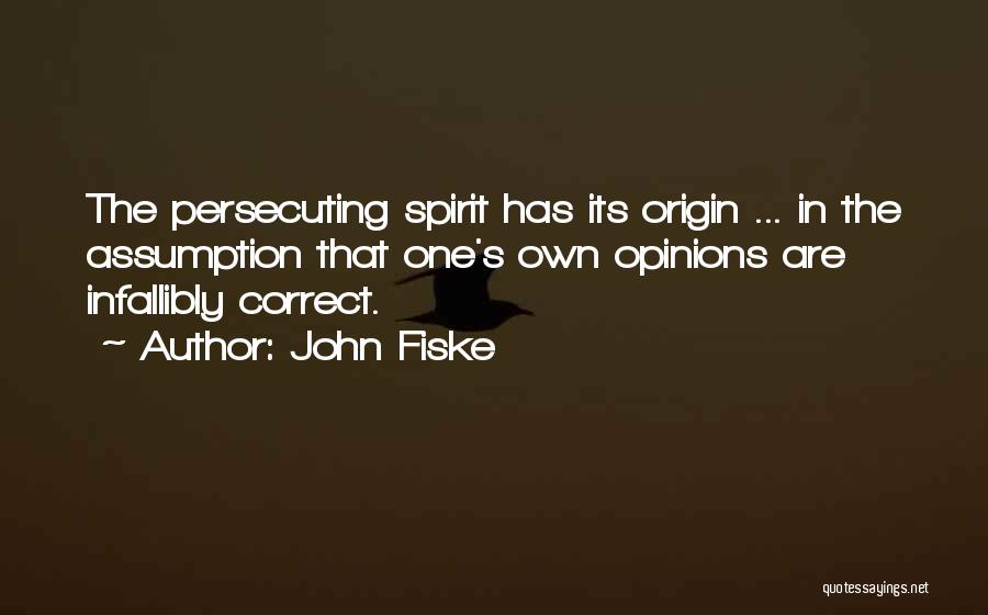 John Fiske Quotes 1515654
