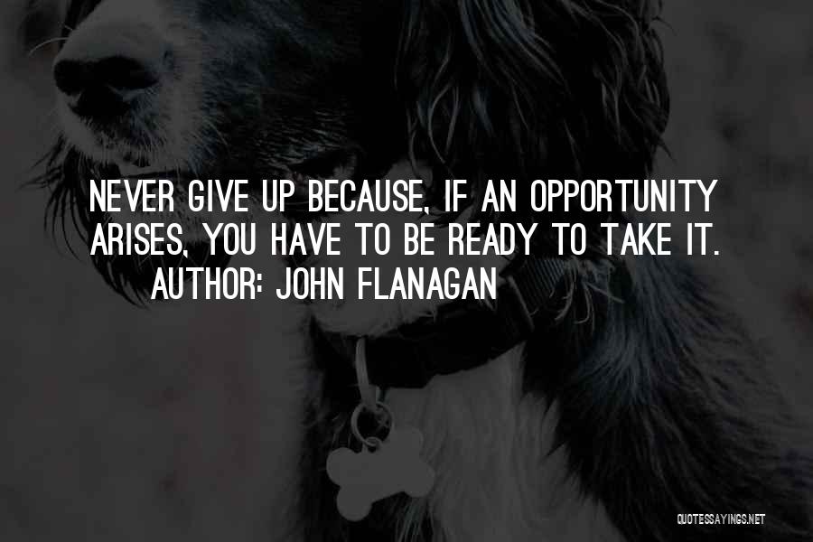 John Flanagan Quotes 1292841