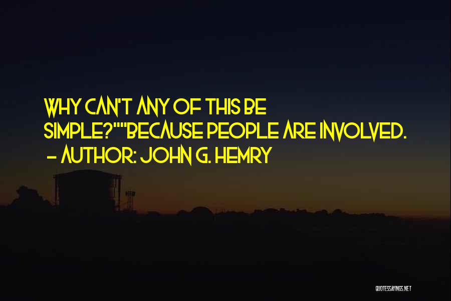 John G. Hemry Quotes 954674