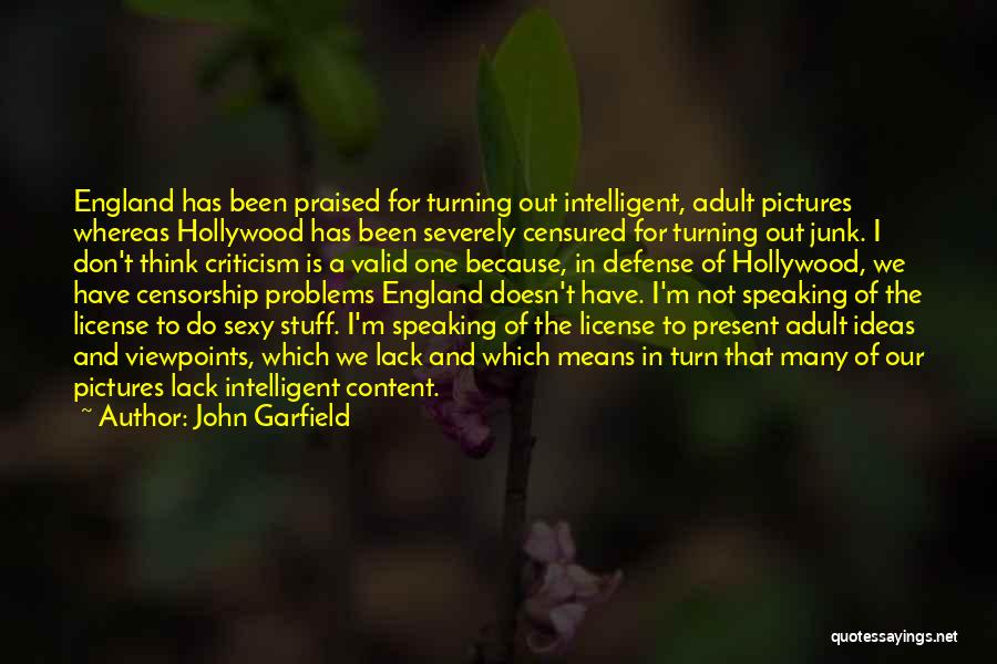 John Garfield Quotes 78024