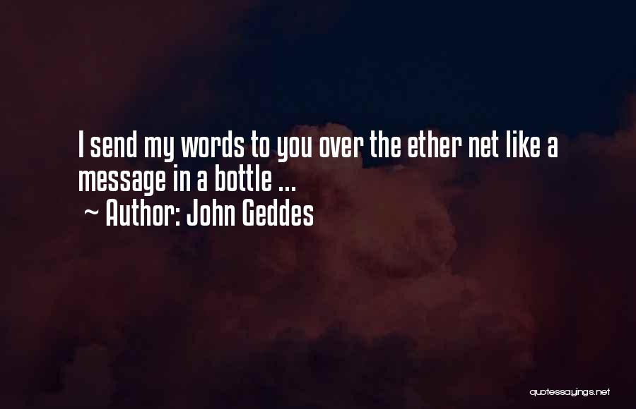 John Geddes Quotes 536915