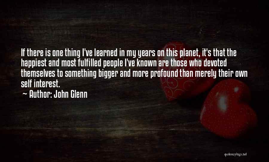 John Glenn Quotes 179573