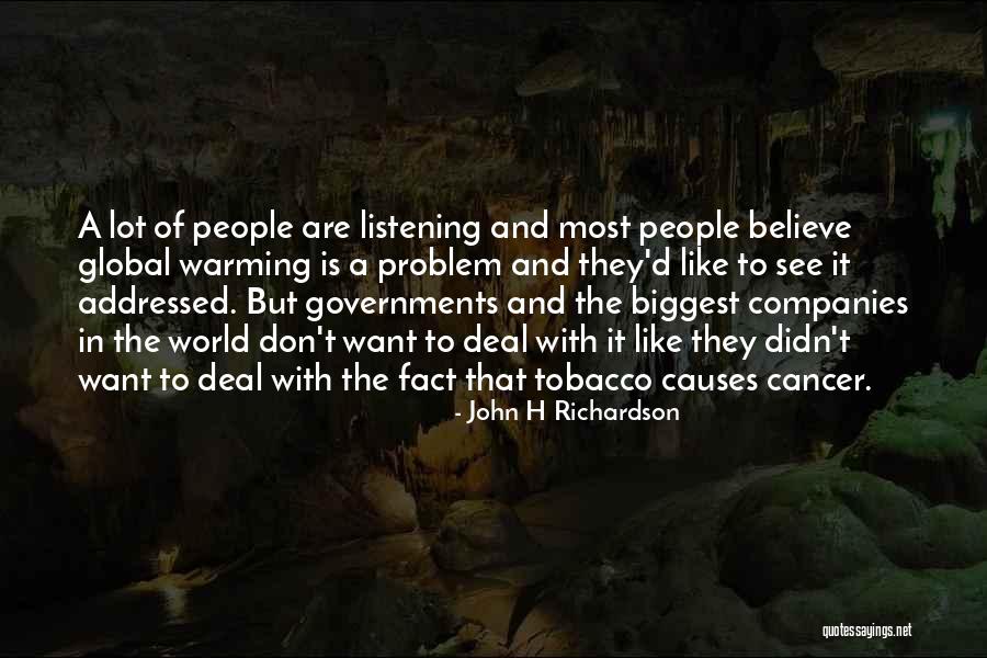 John H Richardson Quotes 1889401