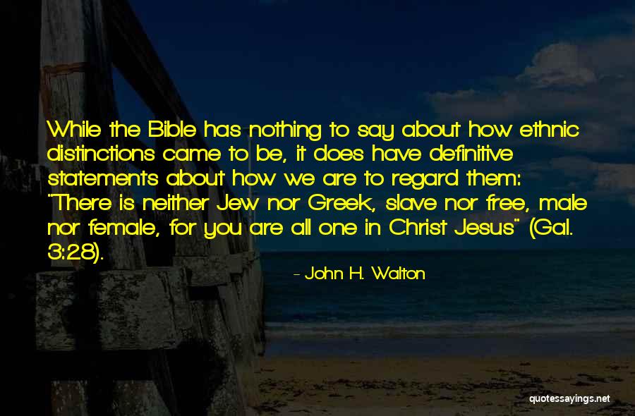 John H. Walton Quotes 1148943