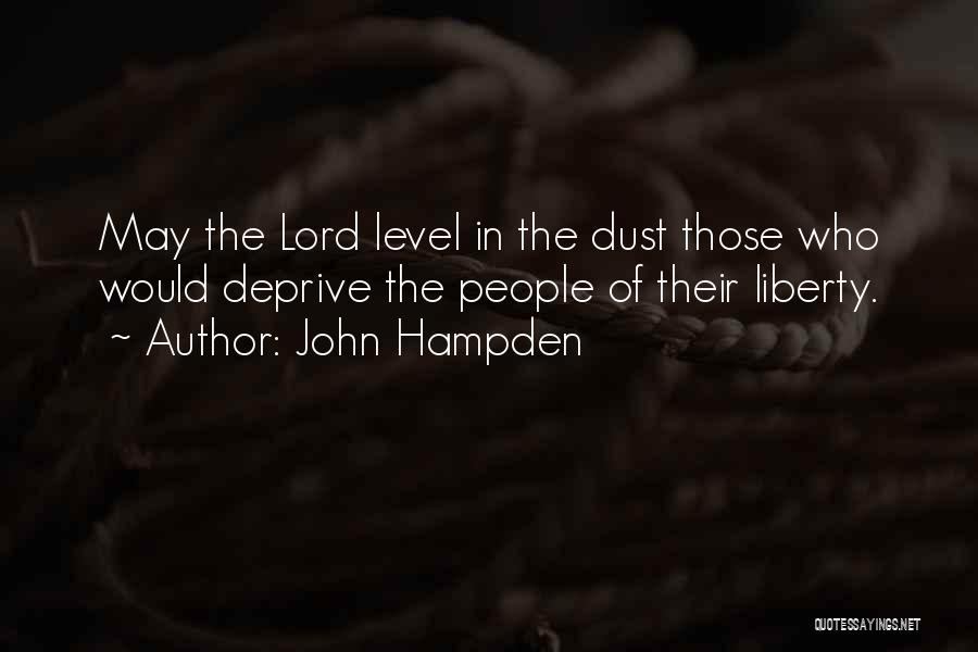 John Hampden Quotes 881847