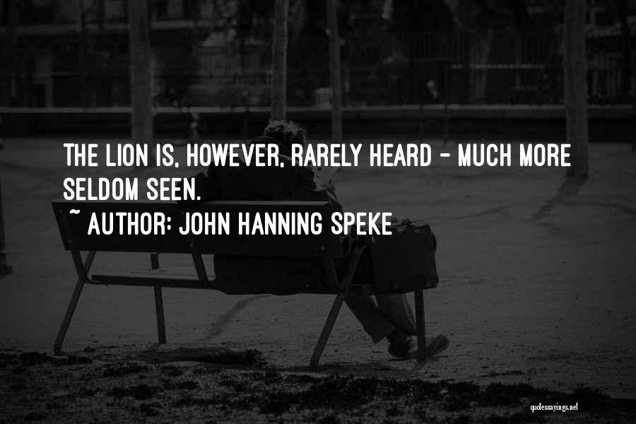 John Hanning Speke Quotes 1328041