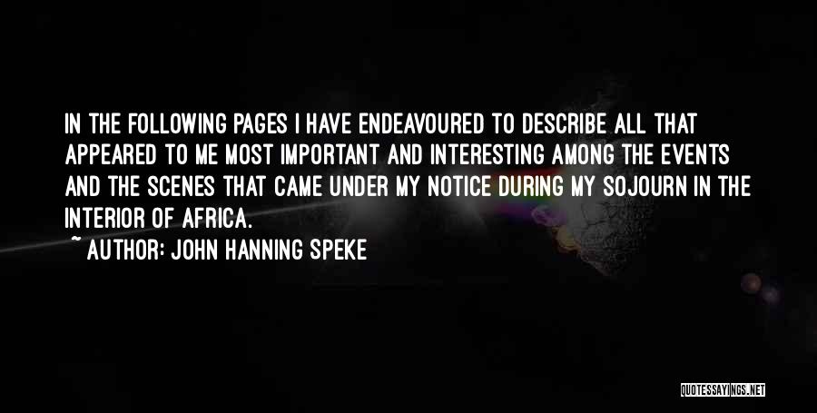 John Hanning Speke Quotes 477987