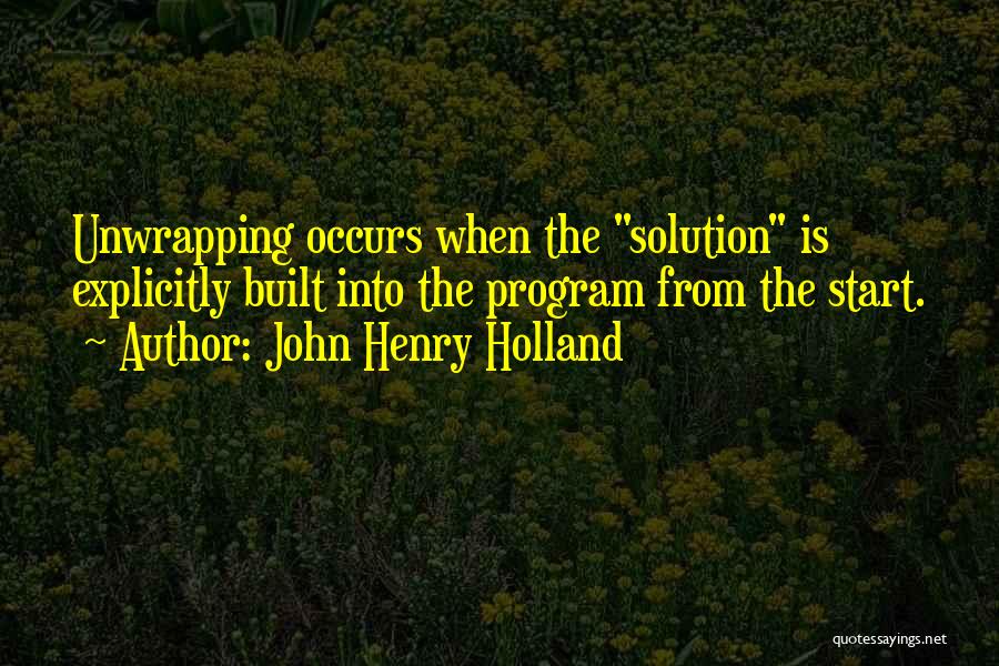 John Henry Holland Quotes 1682828