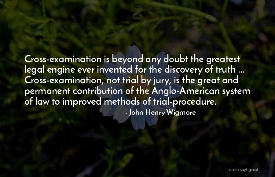 John Henry Wigmore Quotes 1647168