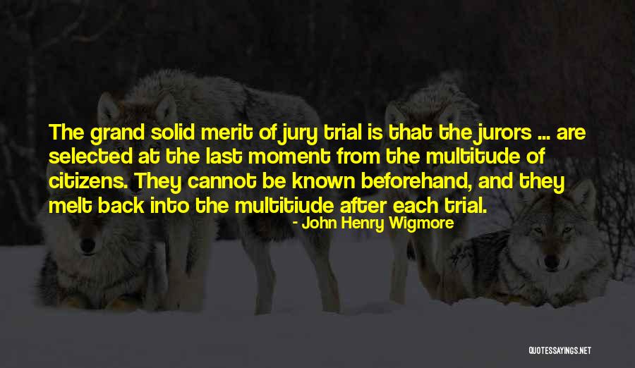 John Henry Wigmore Quotes 1807787