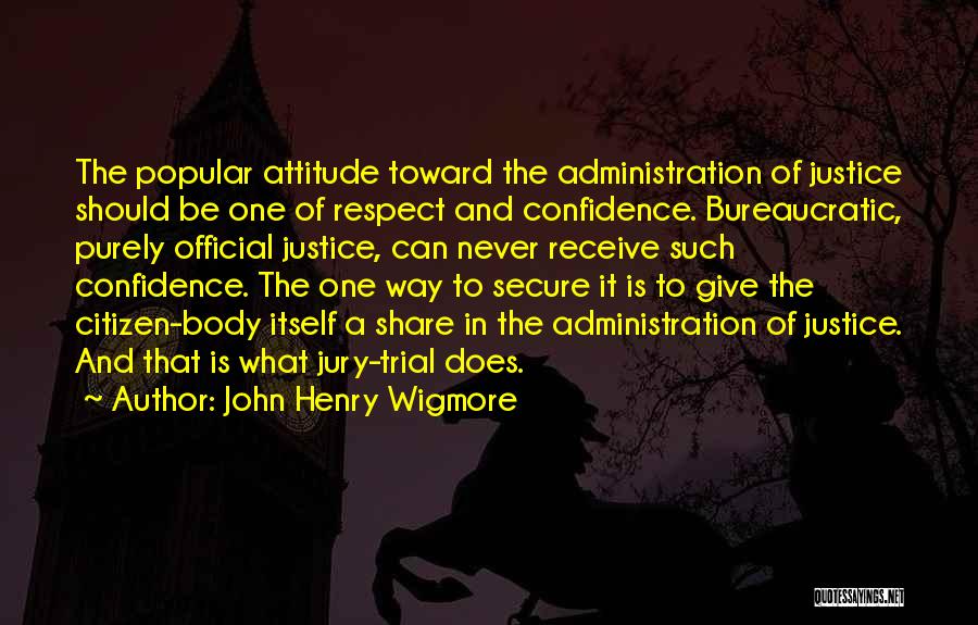 John Henry Wigmore Quotes 414295