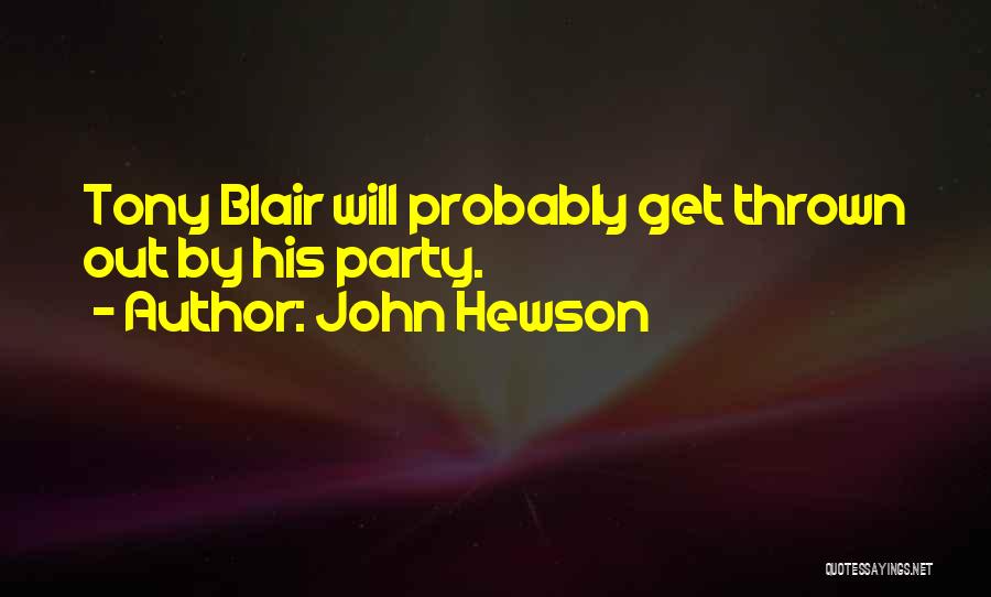 John Hewson Quotes 1459191