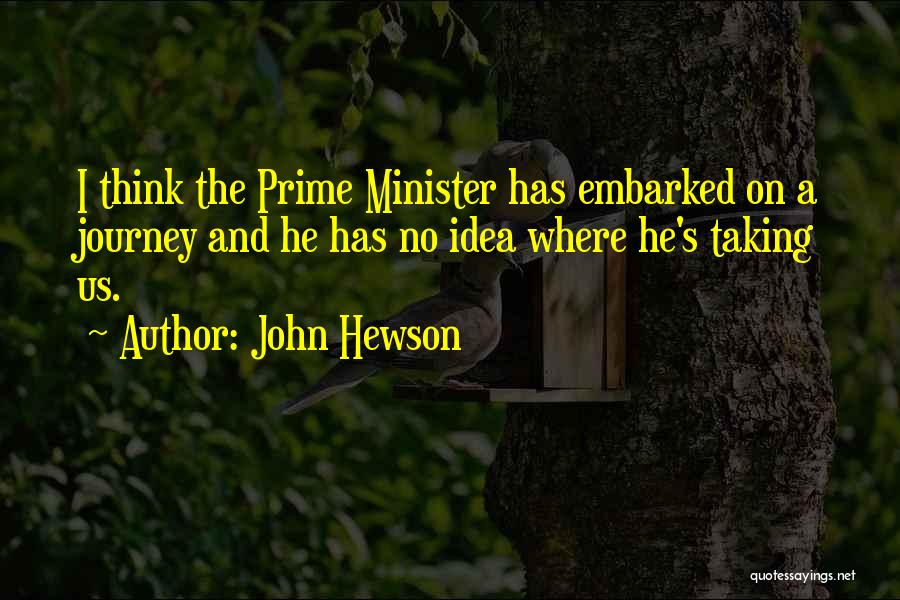 John Hewson Quotes 1796309