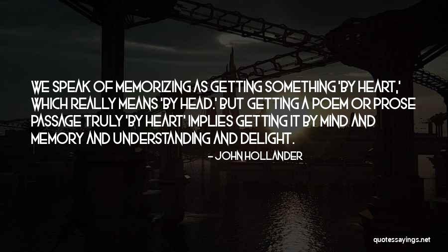 John Hollander Quotes 1518925