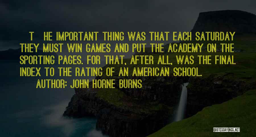 John Horne Burns Quotes 131770