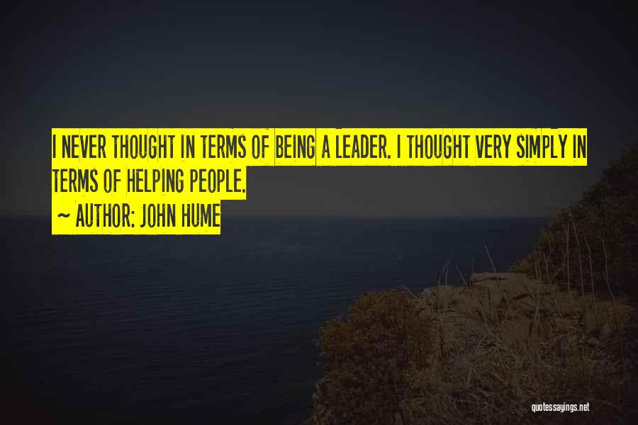 John Hume Quotes 1536016