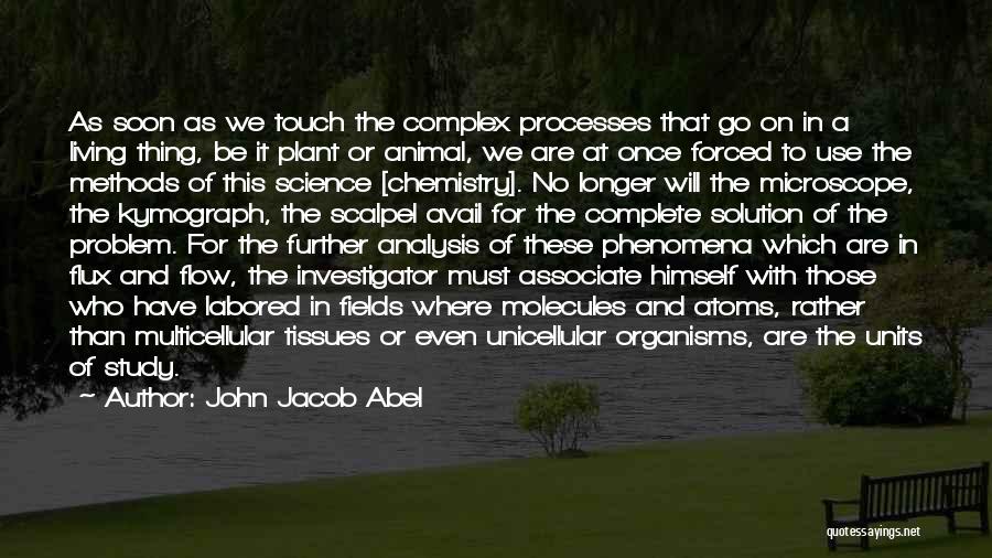 John Jacob Abel Quotes 252479