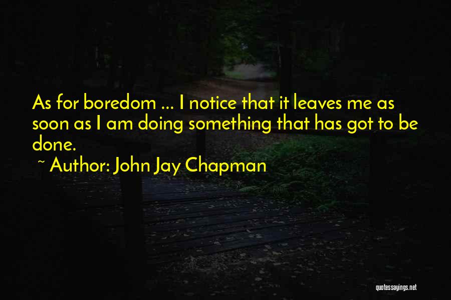 John Jay Chapman Quotes 1683037