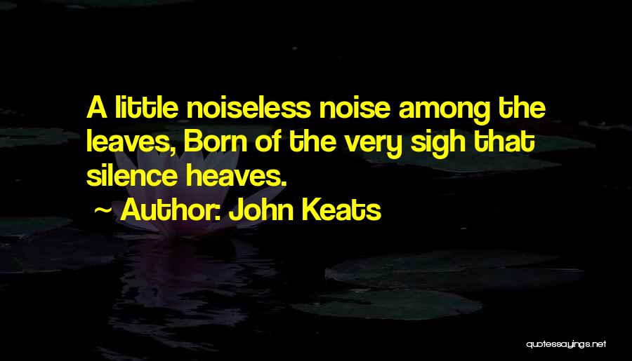 John Keats Quotes 394098