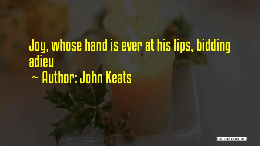 John Keats Quotes 402740