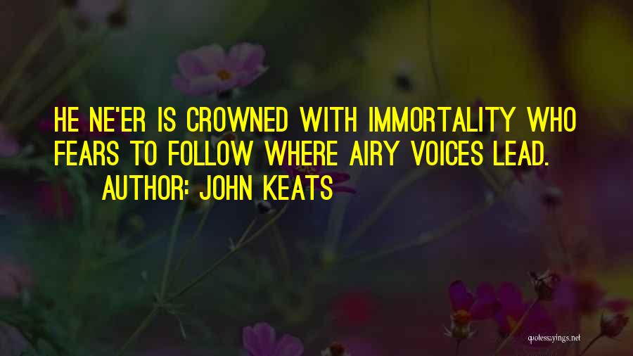 John Keats Quotes 738874