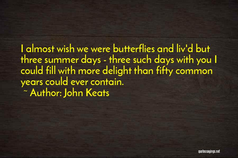 John Keats To Fanny Brawne Quotes By John Keats