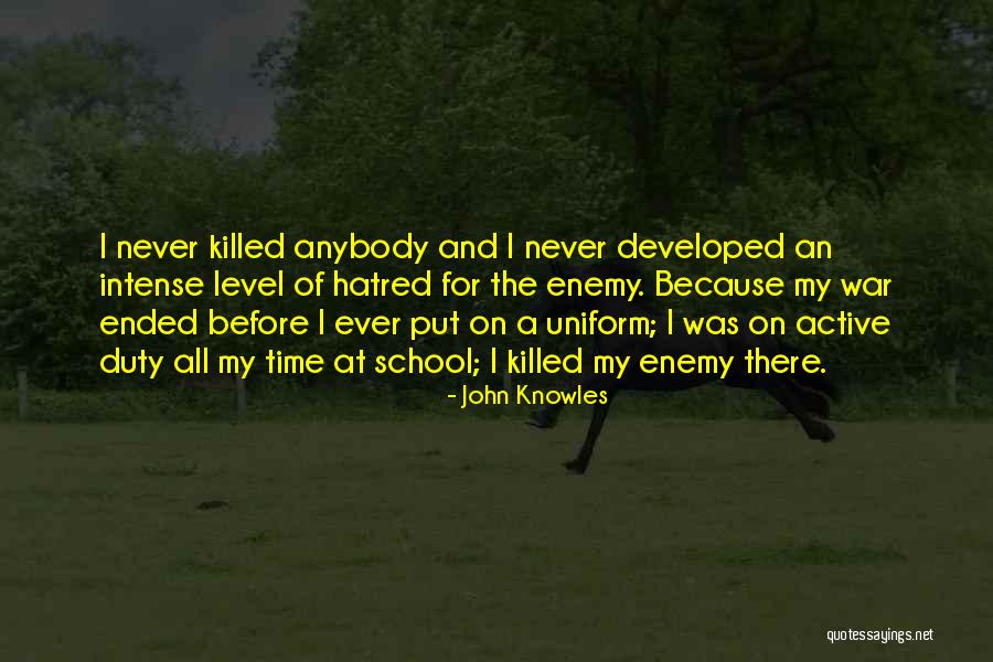 John Knowles Quotes 394201