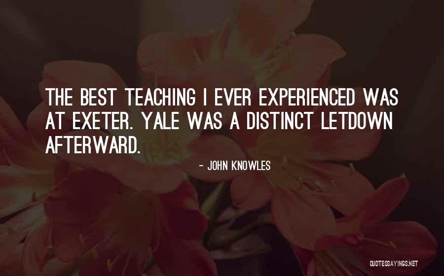 John Knowles Quotes 963686