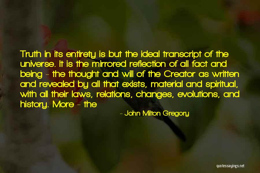 John Laws Quotes By John Milton Gregory