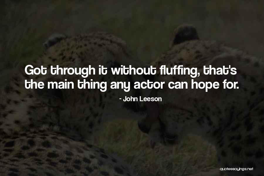 John Leeson Quotes 1121285