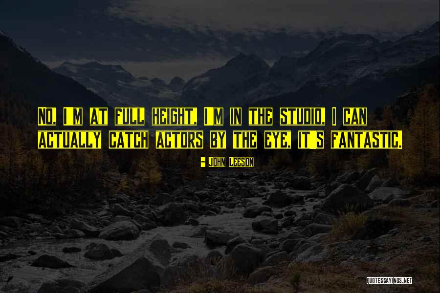 John Leeson Quotes 569090 John Leeson Quotes 569090
