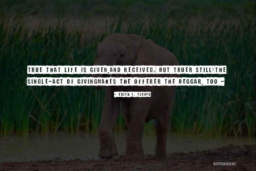 John Legere Famous Quotes By Edith L. Tiempo John Legere Famous Quotes By Edith L. Tiempo
