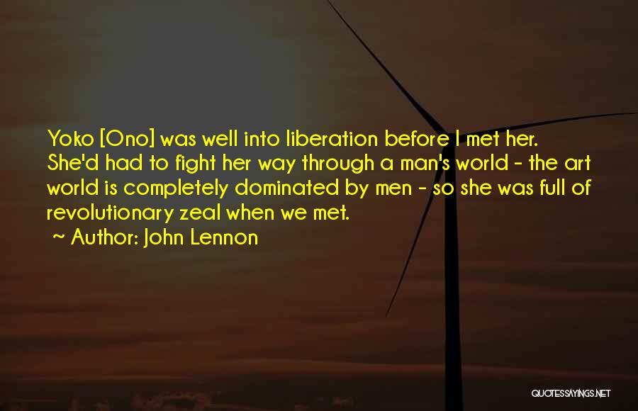 John Lennon And Yoko Ono Quotes By John Lennon