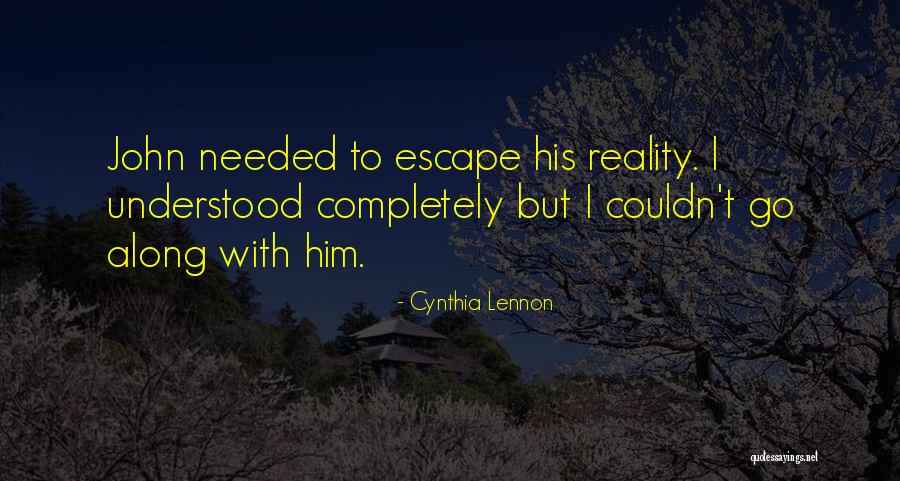 John Lennon Cynthia Quotes By Cynthia Lennon