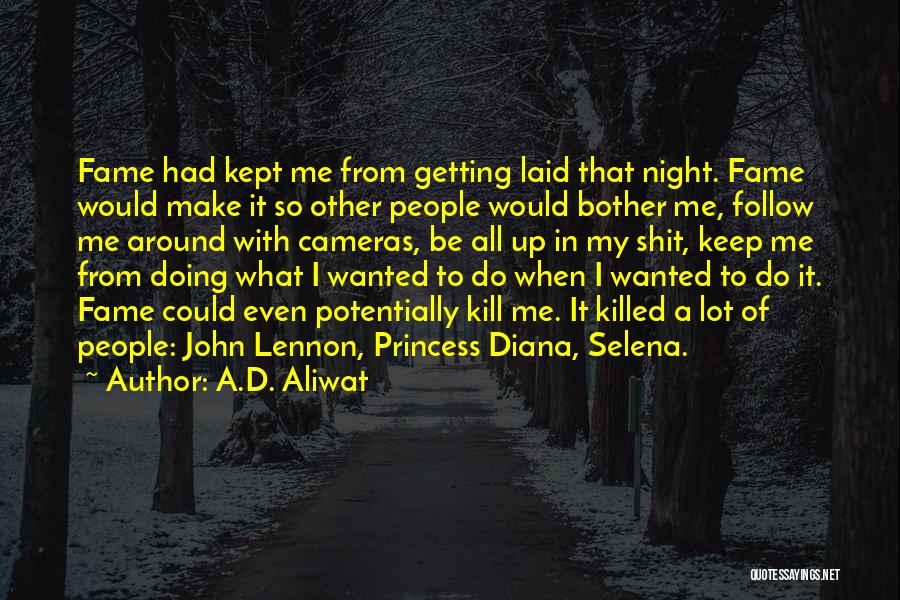 John Lennon Death Quotes By A.D. Aliwat