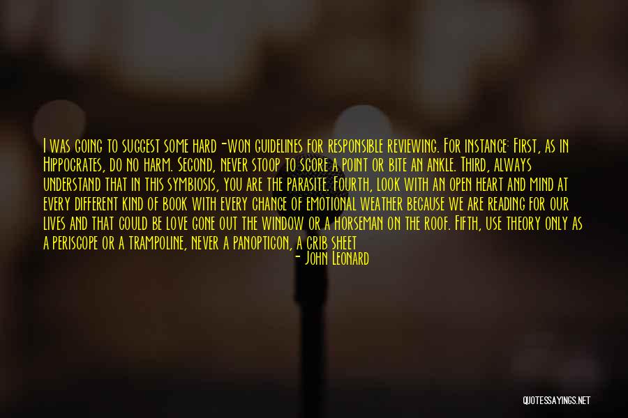 John Leonard Quotes 1449252 John Leonard Quotes 1449252