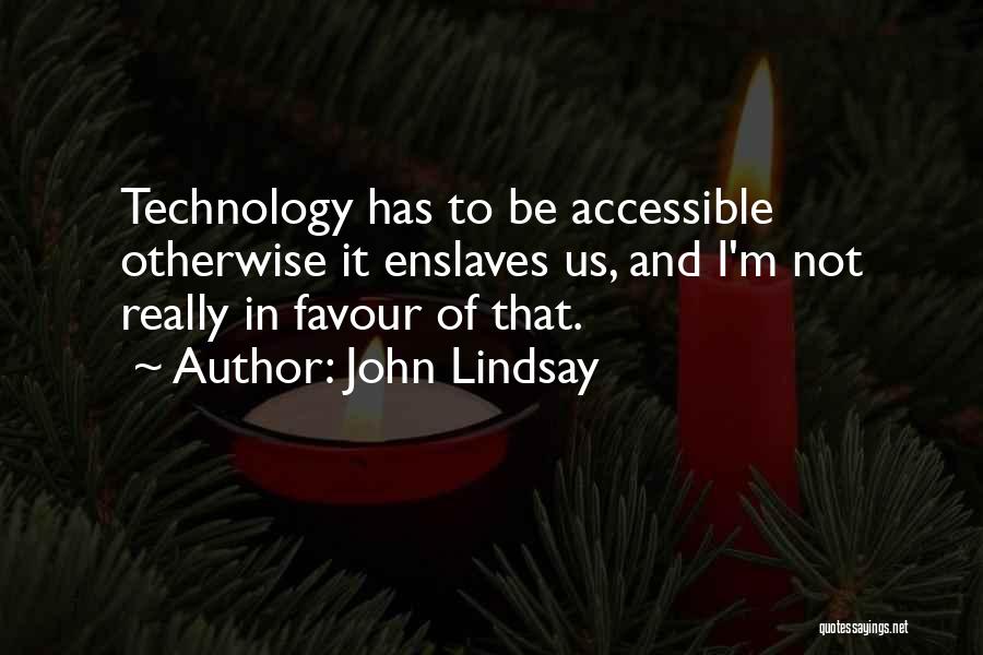 John Lindsay Quotes 1935500