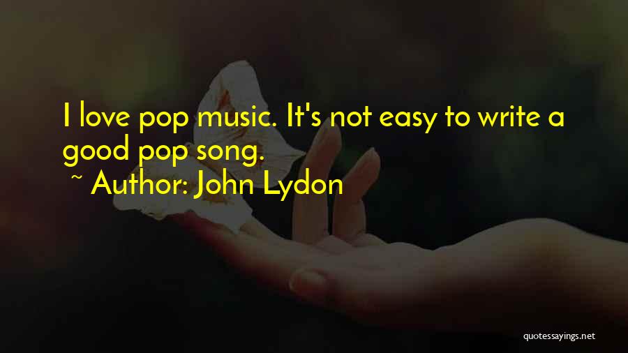 John Lydon Quotes 337045