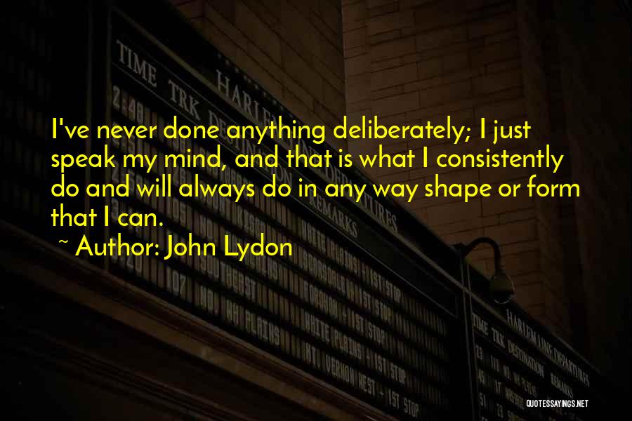 John Lydon Quotes 592317