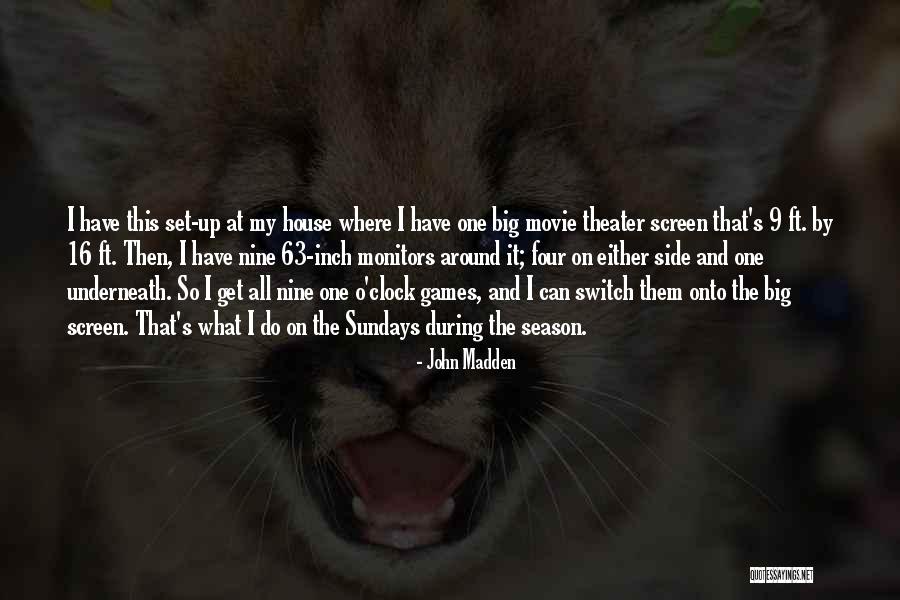 John Madden Quotes 435207 John Madden Quotes 435207