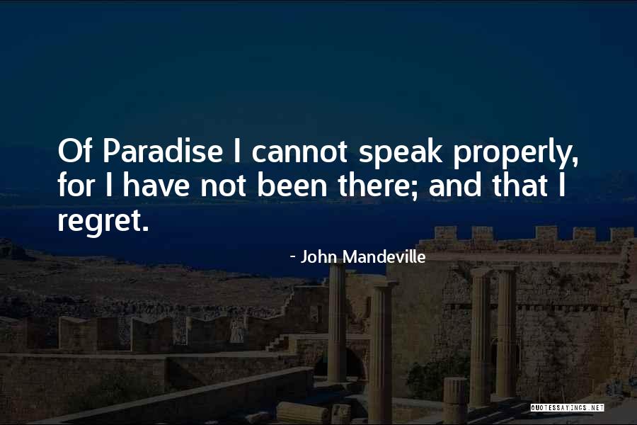 John Mandeville Quotes 608750