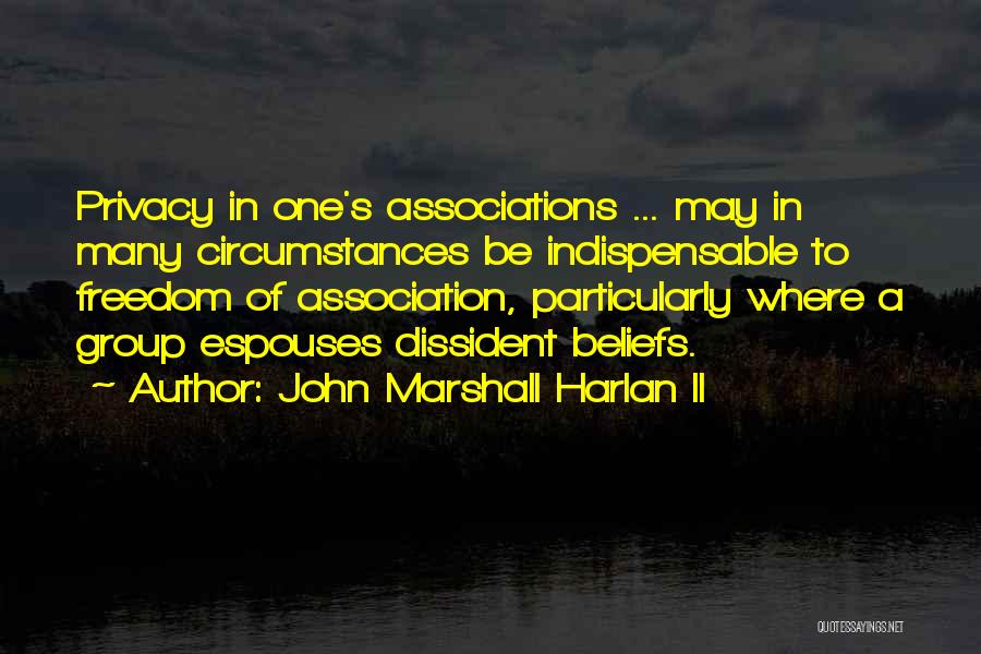 John Marshall Harlan II Quotes 1656385