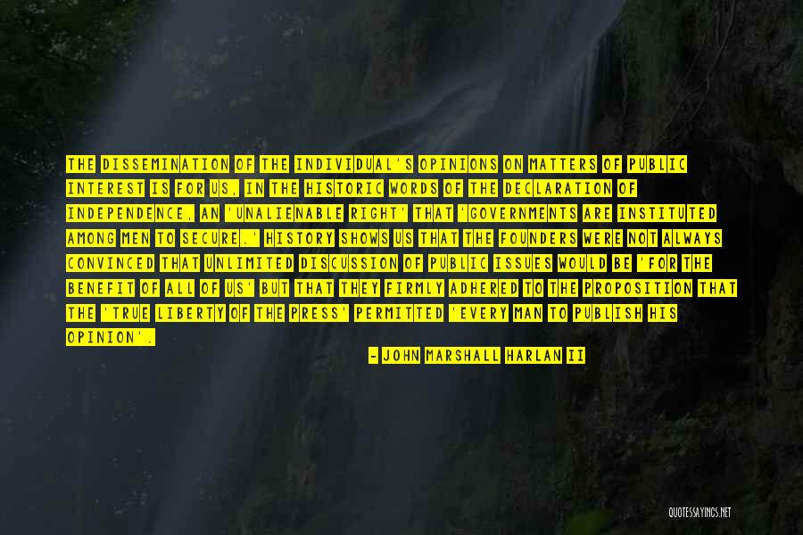 John Marshall Harlan II Quotes 1940555 John Marshall Harlan II Quotes 1940555