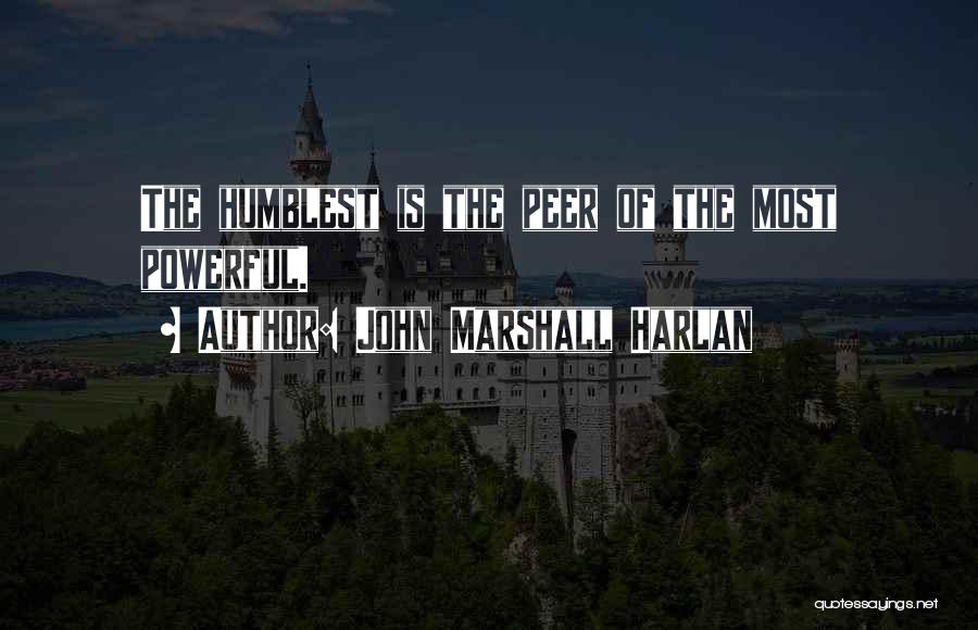 John Marshall Harlan Quotes 480217