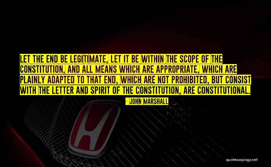 John Marshall Quotes 1060161