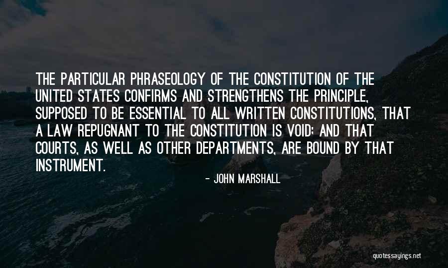 John Marshall Quotes 110082