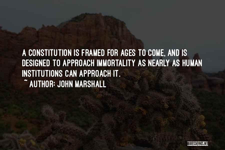 John Marshall Quotes 1182244