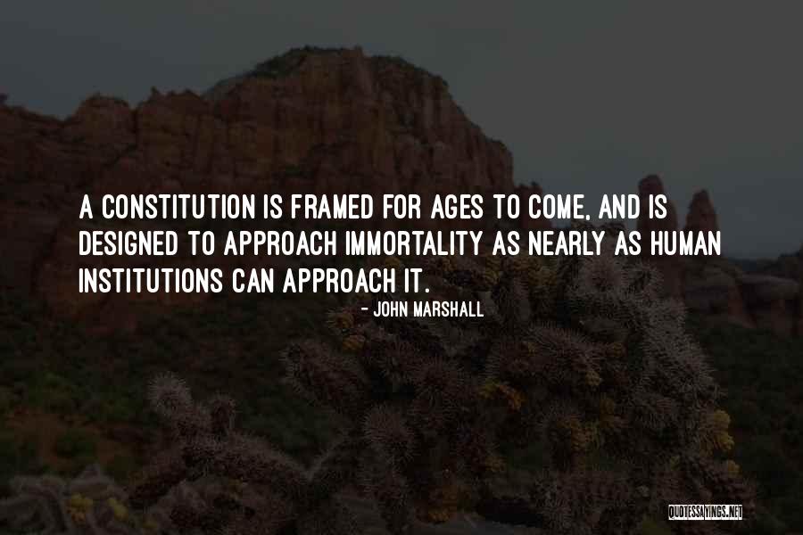 John Marshall Quotes 1182244